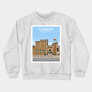 Cardiff Castle, South Wales Crewneck Sweatshirt